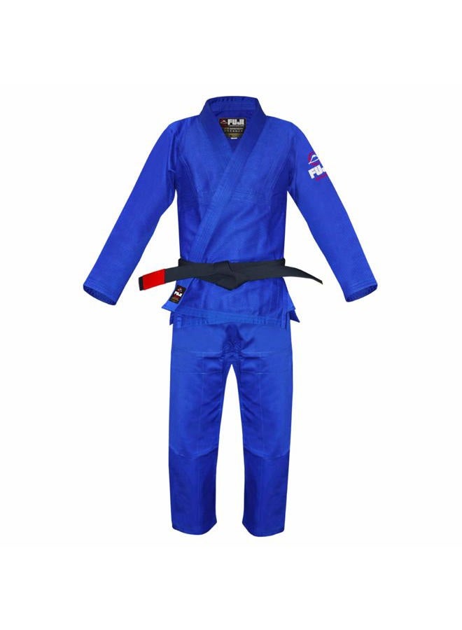 Fuji زي BJJ للأطفال، زي BJJ مع حزام، زي BJJ مكون من قطن للأطفال - Image 1