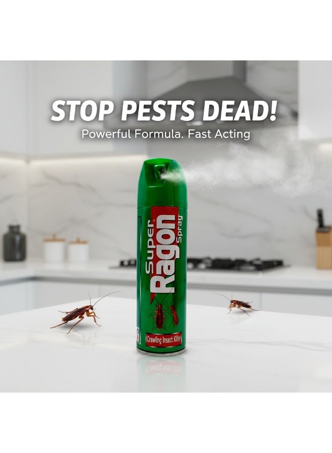 Ragon Spray Cockroach Killer Super Power 250ml - Image 2