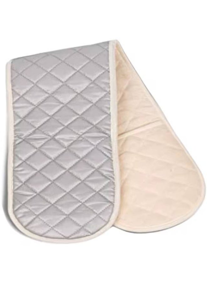 ماسك صواني قماش حراري قفازات مبطنة لحمل الأواني الساخنة من الفرن؛ حماية فائقة لليدين وألوان مبهجة تضفي لمسة جمالية لمطبخك EL - Image 1