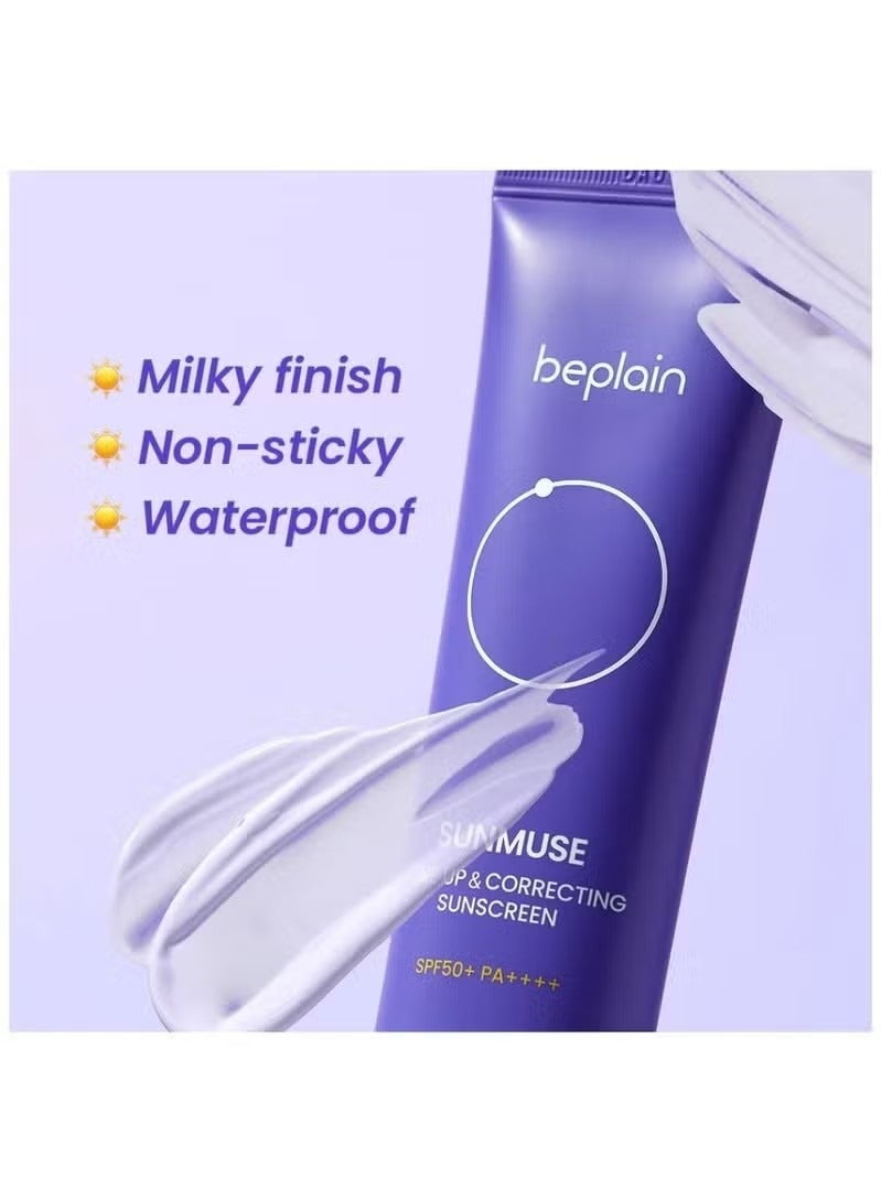 beplain Sunmuse Tone Up & Correcting Sunscreen SPF50+ PA++++ 50 ml - Image 2