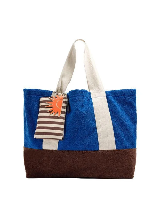 Parfois Shopper Bag With Contrast Pendant