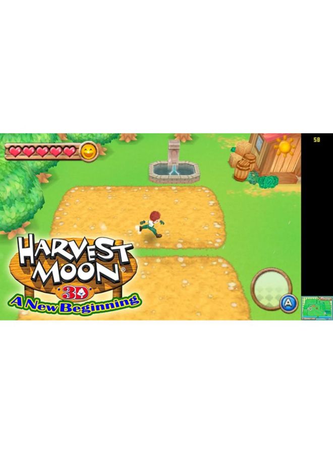 Nintendo Harvest Moon 3D : A New Beginning (Intl Version) - Role Playing - nintendo_3ds - Image 3