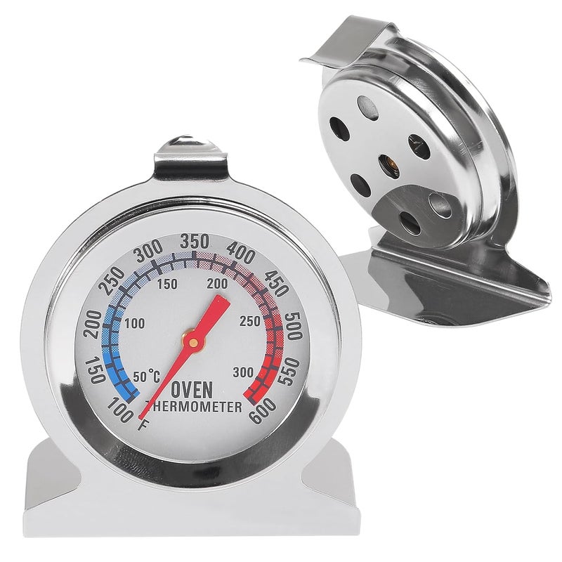 DORHEA 12Pcs Oven Thermometer 100-600°F/50-300°C Stainless Steel Kitchen Cooking Thermomete OvenTemperature Gauge Grill Fry Chef Thermometer Oven Baking Chef Thermometer for Kitchen Cooking Baking - Image 3
