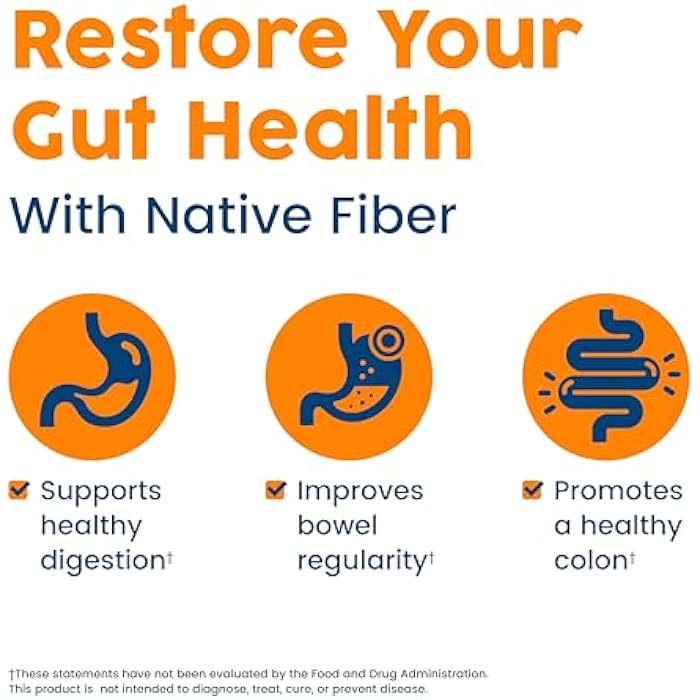 NativePath Organic Baobab Prebiotic Fiber Powder - Digestive Health Supplement - Natural Orange Flavor, 30 Servings - Image 5