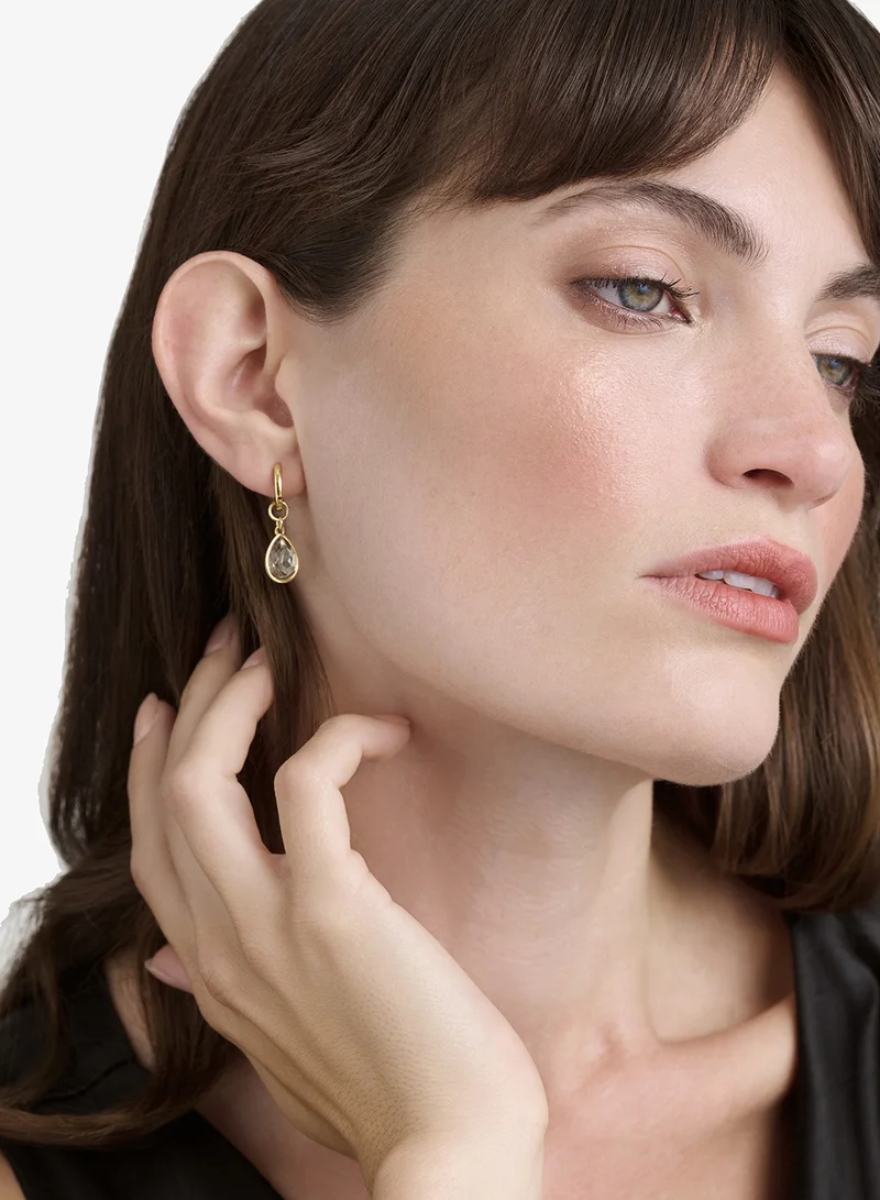 Ted Baker Divine Crystal Drop Huggie Earrings