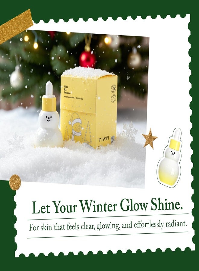 TIA'M TIAM Vita B3 Source Serum Snowman, 10% Niacinamide Glow Serum with 2% Arbutin for Dark Spots, Uneven Skin Tone, Fast-Absorbing, Vegan Korean Skincare -1.35 fl oz (40ml) - Image 4