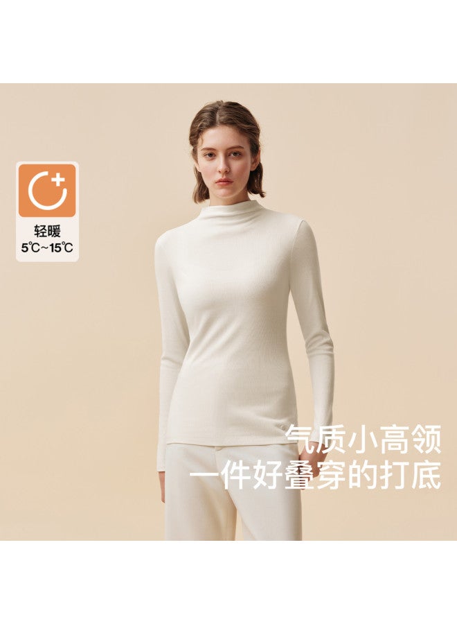 ubras Business Casual Wool And Silk High-Neck Base Layer, Warm And Slimming Underwear Top - Image 2