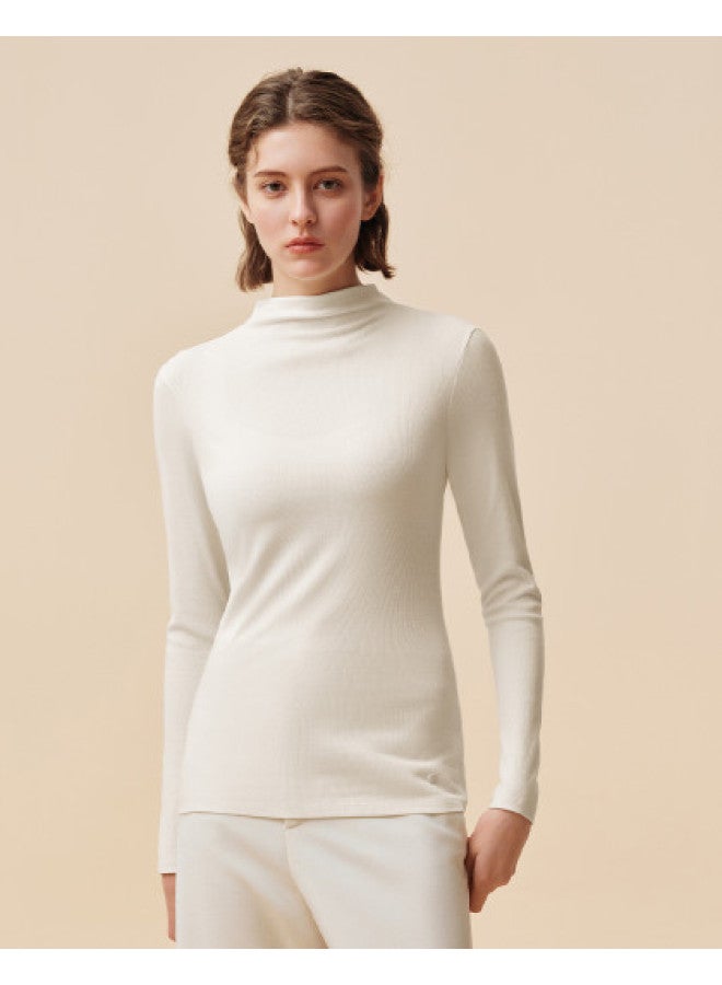 ubras Business Casual Wool And Silk High-Neck Base Layer, Warm And Slimming Underwear Top - Image 1