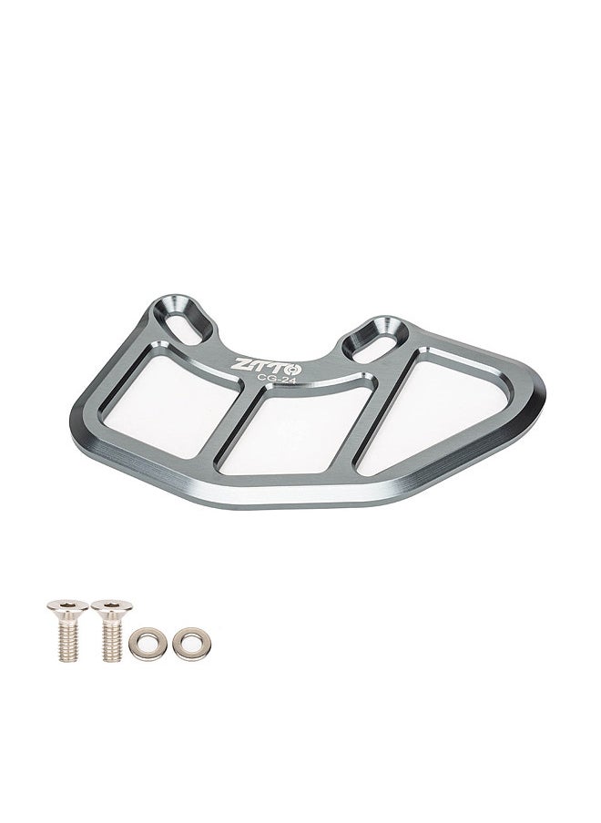 ZTTO - MTB Bash Guard Bicycle Chain Guard Bicycle Chain Guard Aluminum Alloy Chain Protector - Image 1