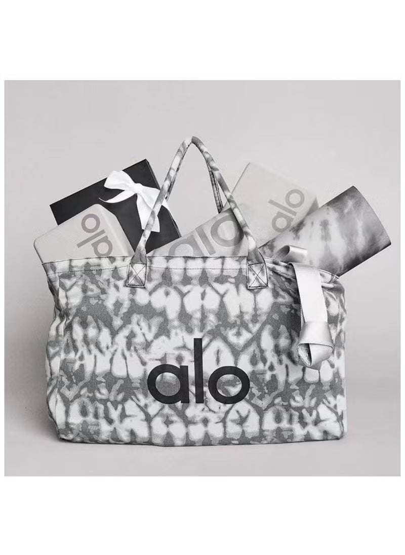 Alo Yoga alo yoga bag, sports fitness bag, shoulder bag, hand carry canvas bag, unisex large-capacity shopping eco-friendly bag  - Image 1