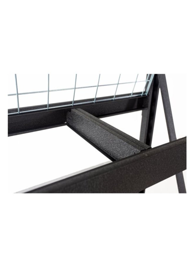 CAT 4-Tier Heavy-Duty Freestanding Industrial Shelving Unit Black 60 x 36 x 18 Inch CAT-361860S3WR - Image 3