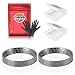 YOSOPP Cone Exhaust Gasket for Harley Made of Graphite Steel Mesh Fits 1984later Most Harley Davidson Bikes Touring Sportster Dyna Softail 1 Pair 2pcs - Image 2