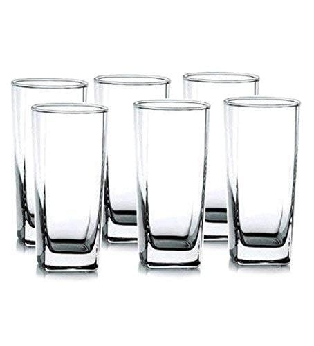 Truvic Glass Tumbler Glasses Set Transparent 320 ml Set of 6 - Image 2