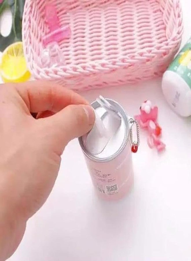 POCKET COMFORT مناديل صغيرة مريحة للجيب، 30 قطعة، في علبة معدنية مطبوعة برسومات كرتونية لتنظيف الوجه والجسم، مناديل معدنية محمولة (علبة واحدة، متعددة الألوان) - Image 4