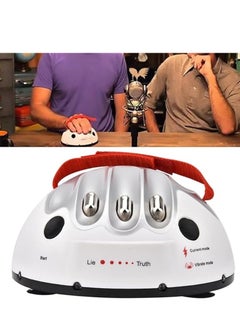 M MIAOYAN Micro electric shock lie detector testing finger toy truth party game console novel game fun electric shock, game console truth adventure board game lie detector  - Image 2