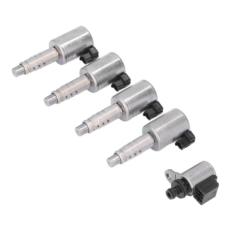 5PCS CVT Transmission Valve Solenoid Kit JF017E Replacement for TEANA 2012‑14 L4 2.0L 2.5L V6 2.5L - Image 1