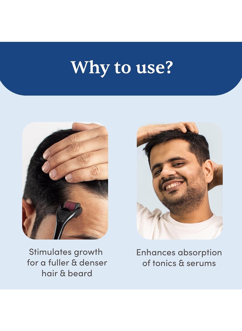 Man Matters - Derma Roller With 540 Titanium Alloy Micro Needles 0.5 Mm - Image 1