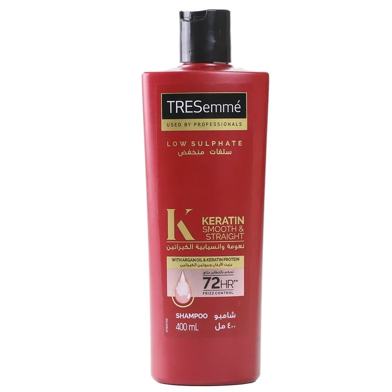 Tresemme Keratin Smooth & Straight Shampoo with Low Sulphate- 400ml