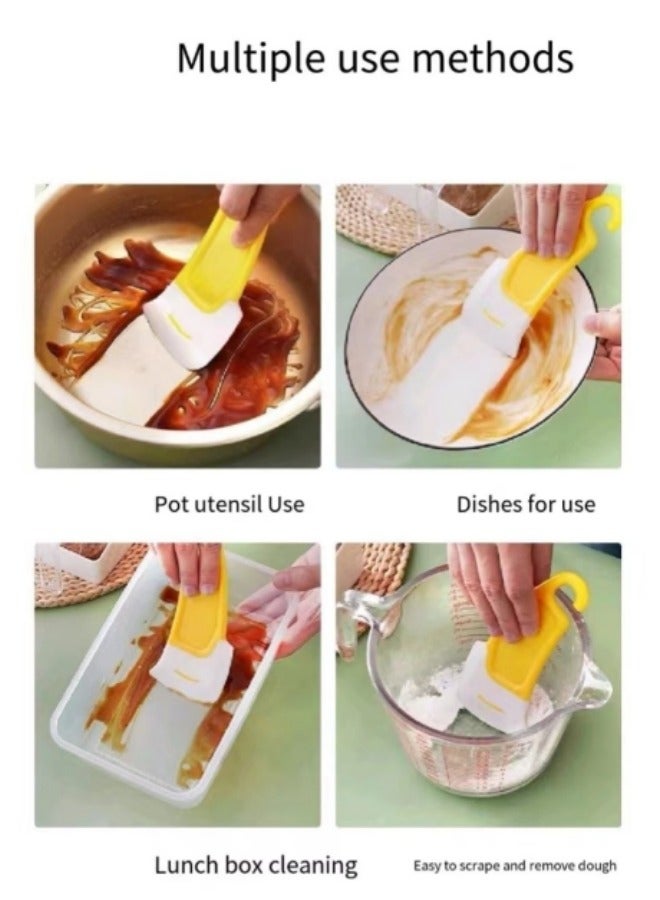 Multifunctional Cleaning Scraper Silicone Scraper High Temperature Resistant Scraper Kitchen Tool Suitable For Cleaning Kitchen Stoves, Pans And Dishes  - Image 2