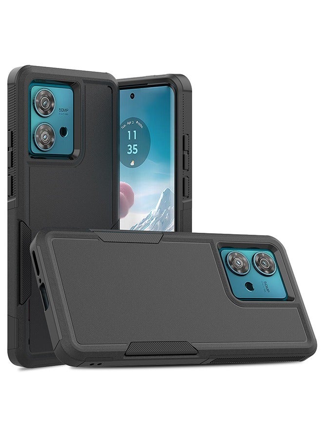 SNBFA MOTO Edge 40 Neo Case Cover, Dual Layer Protective Heavy Duty Cell Phone Cover, Super Military Grade Drop Protection Back Cover for Motorola Edge 40 Neo 5G - Image 1
