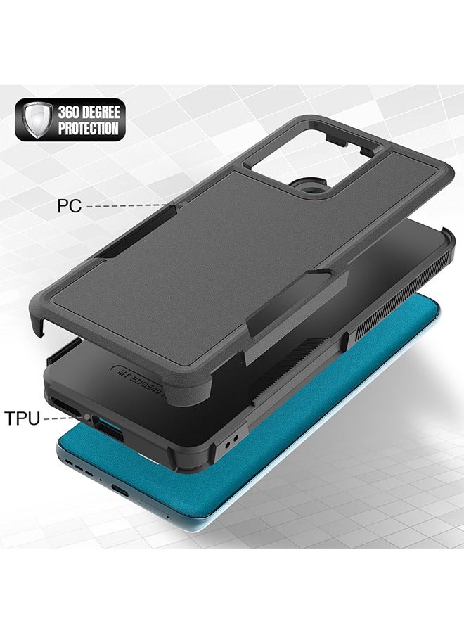 SNBFA MOTO Edge 40 Neo Case Cover, Dual Layer Protective Heavy Duty Cell Phone Cover, Super Military Grade Drop Protection Back Cover for Motorola Edge 40 Neo 5G - Image 3