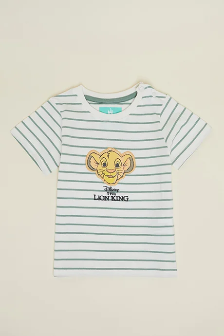 أر أند بي Appliqued T-Shirt & Shorts Set