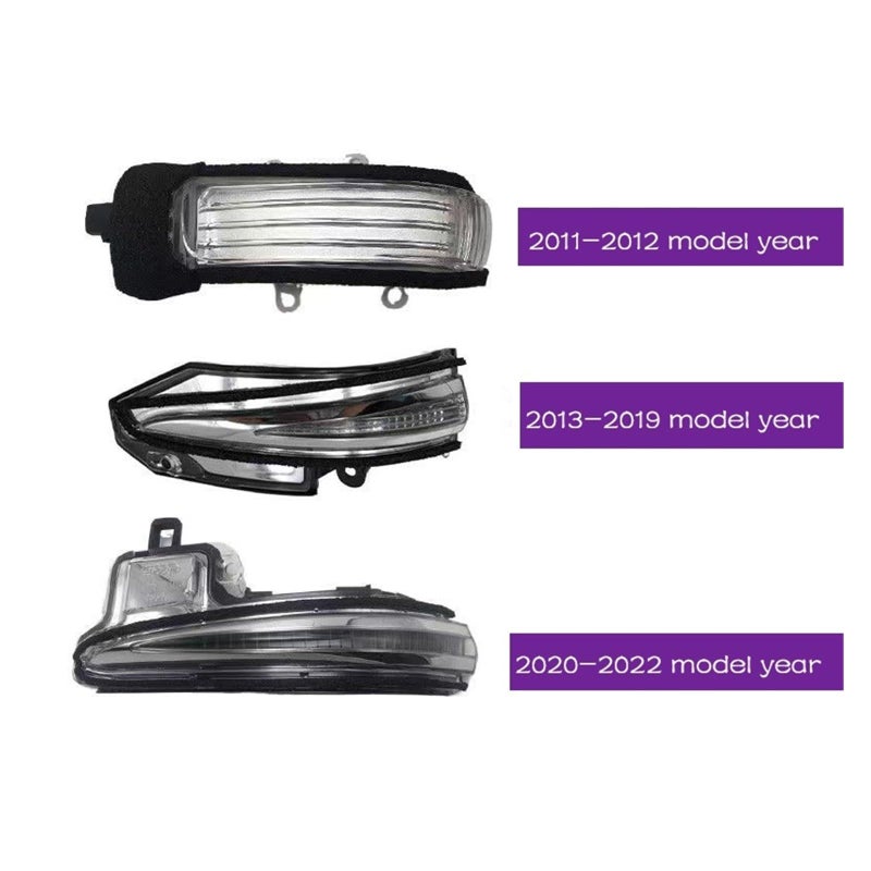 2020 2022 Car Exterior Rearview Mirror Turn Signal Light Lamp Blinking Flash Light 20 22 LH - Image 5
