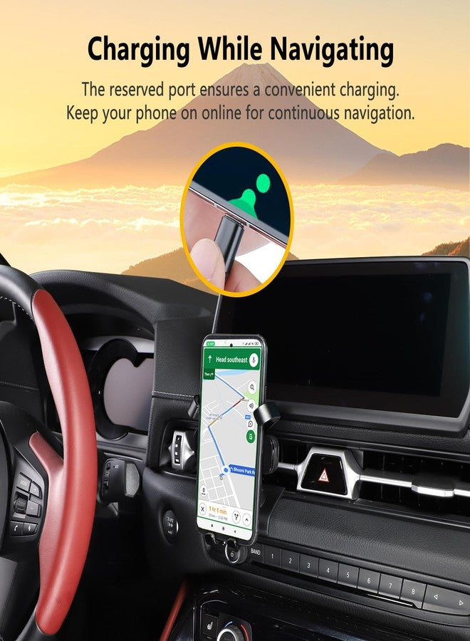CHEAYAR Car Phone Holder,Car Phone Mount Supra, for All Mobile Phones,Phone Mount Dash Clip, Compatible with Toyota Supra GR A90 A91 MK5 2019-2022 - Image 3