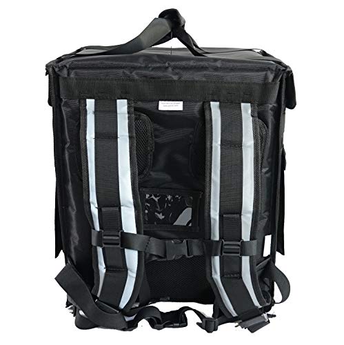 Packir PK-65Abl:10"-12" Pizza Delivery backpack Bag 16" L x 12" W x 18" H, Open from Top and Side. Insulated Food Delivery Box, Insulated Cabinet for Catering, Restaurant, Delivery Bike Drivers - Image 1