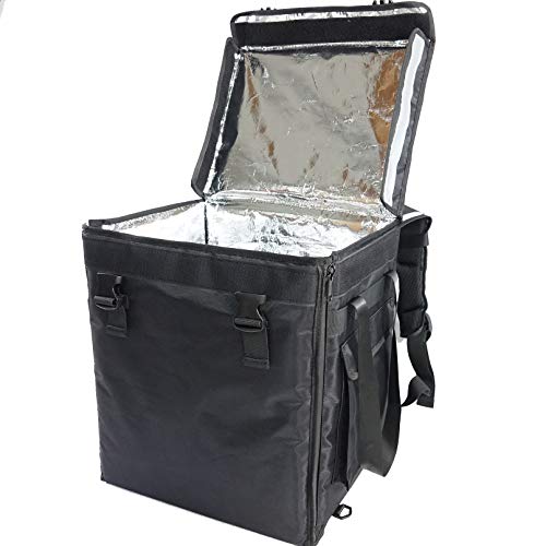 Packir PK-65Abl:10"-12" Pizza Delivery backpack Bag 16" L x 12" W x 18" H, Open from Top and Side. Insulated Food Delivery Box, Insulated Cabinet for Catering, Restaurant, Delivery Bike Drivers - Image 5