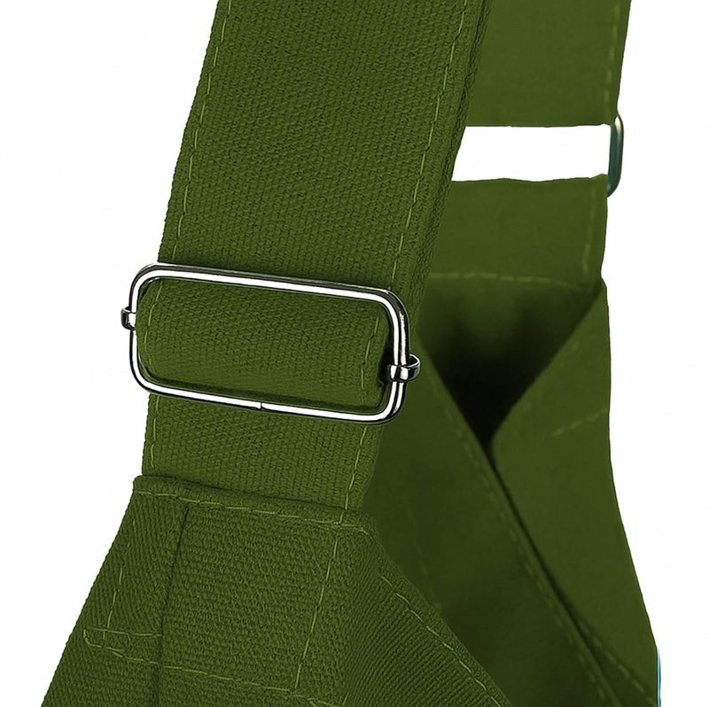 Lify حقيبة كتف قماشية كبيرة الحجم للنساء بتصميم ريترو - 1 قطعة - Image 5