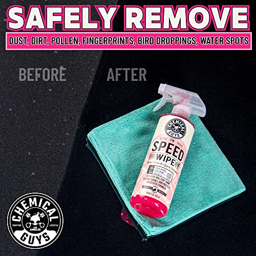 Chemical Guys WAC_202_1602 Speed Wipe Spray Gloss & Quick Detailer, Great for Cars, Trucks, SUVs, Motorcycles, RVs & More, Cherry Scent, 16 oz (2 Pack) - Image 4