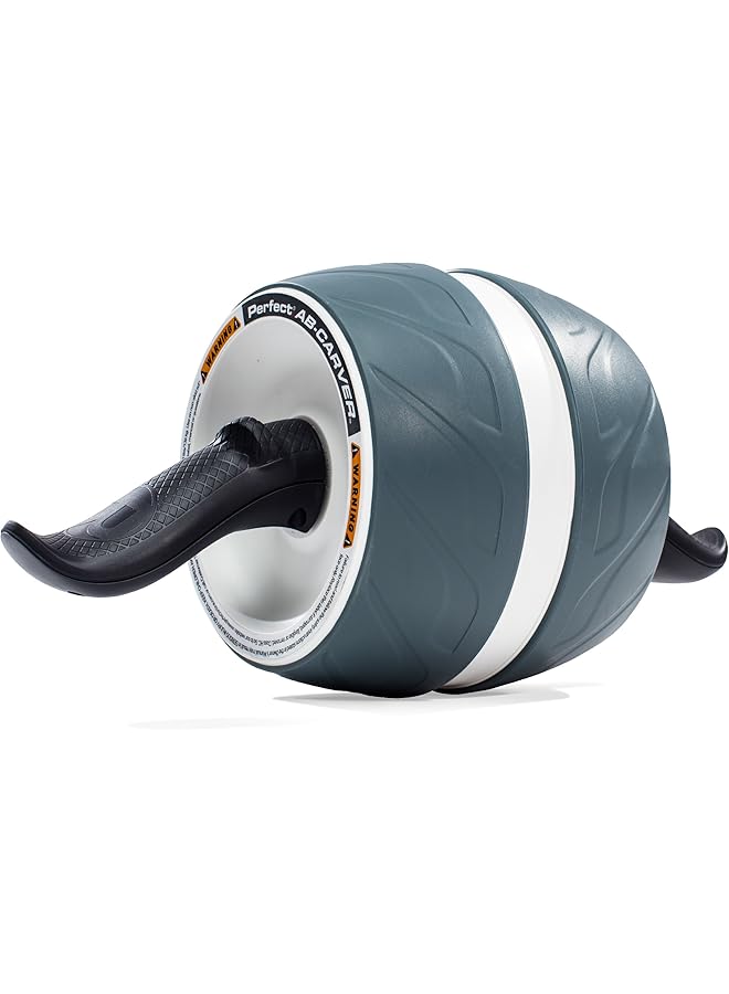 Perfect Fitness Ab Carver Roller Wheel With Built In Spring Resistance At Home Core Workout Equipment - Image 1