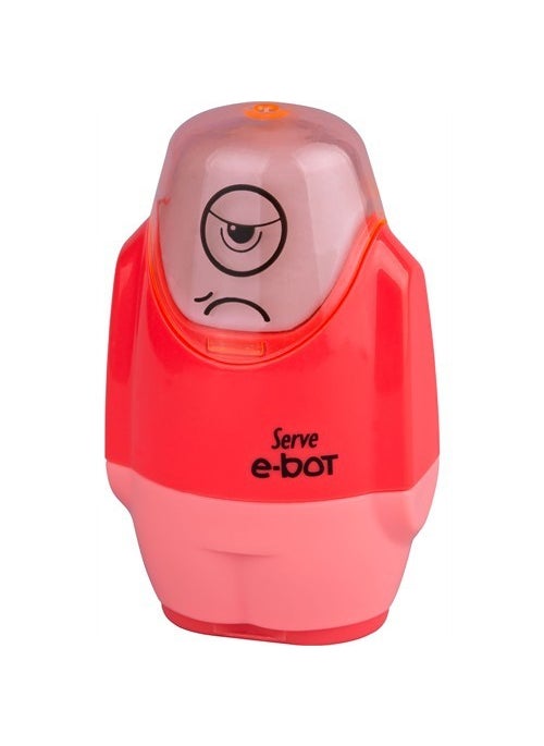 Serve E-Bot Pencil Sharpener-Eraser Pomegranate Flower 