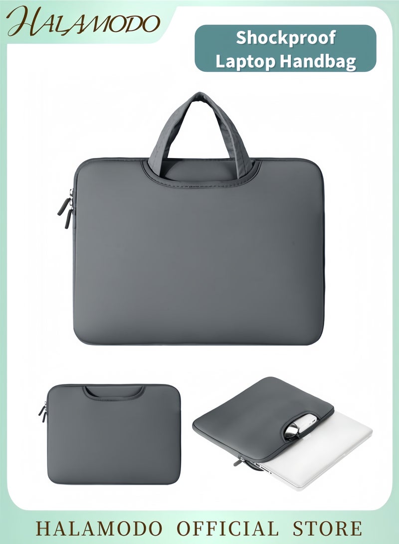 Laptop Handbag Sleeve Ultra-Slim Shockproof Protective Case for 13-15.6 Inch Laptops Notebook Carrying Bag Durable Computer Sleeve for Travel and Storage  - Image 1