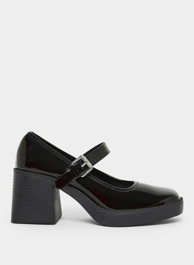 Raid Favia Buckled Platform Mary Jane Shoes - Image 1