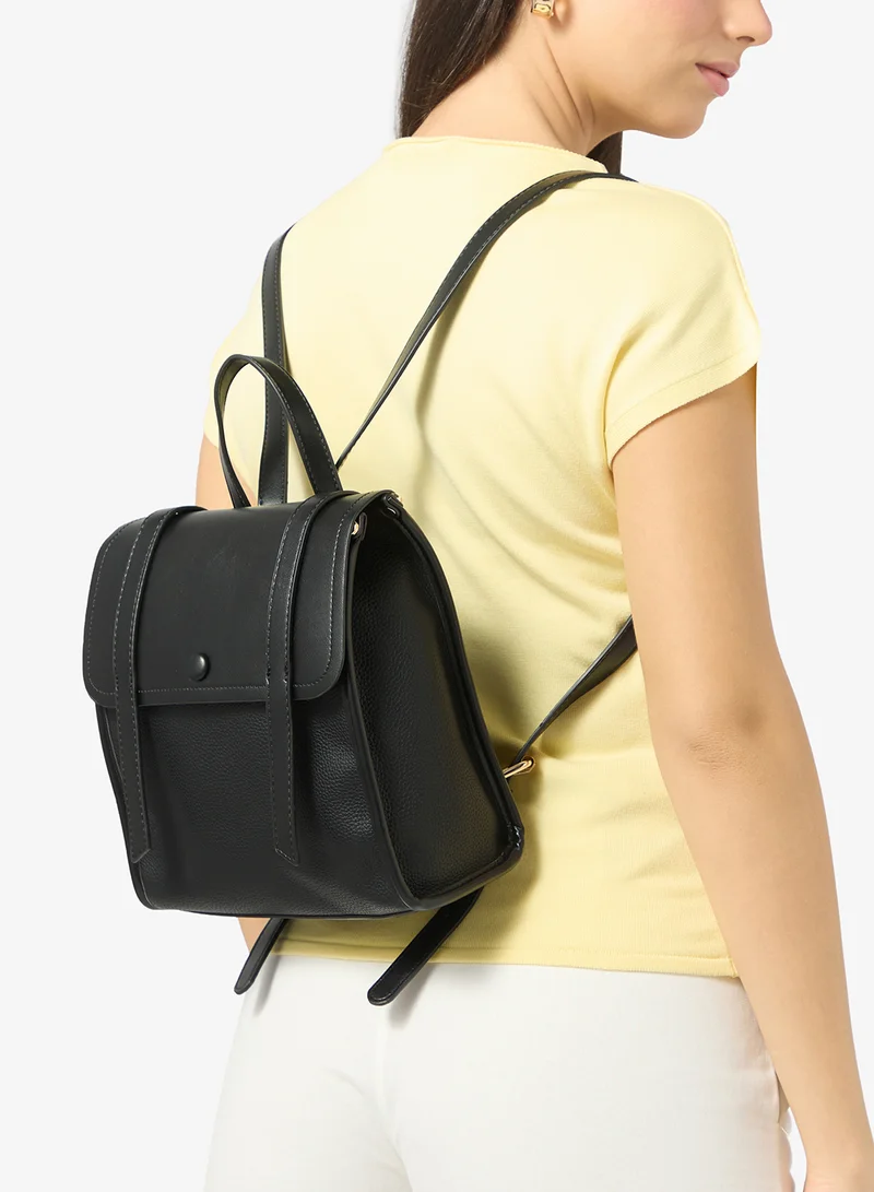 جينجر Roll Top Backpack