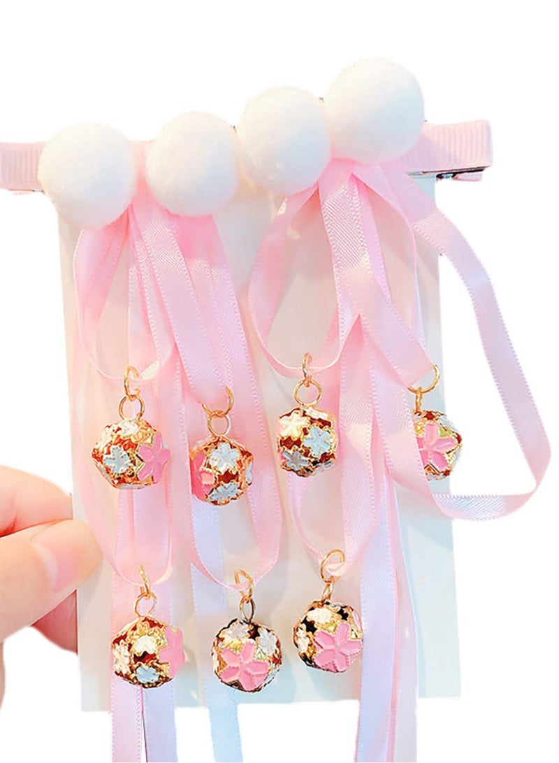 دايتويز مشابك شعر صينية للأطفال، شرائط شرابات معلقة دبابيس شعر لحفلات رأس السنة الجديدة، مستلزمات التصوير الفوتوغرافي، زوج واحد - Image 3