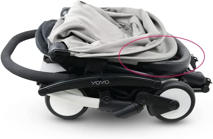 ROMIRUS Adjustable Stroller Bumper Bar Handlebar Compatible for Babyzen YOYO/YOYO 6+/ YOYO 2 (Oxford Cloth) - Image 4