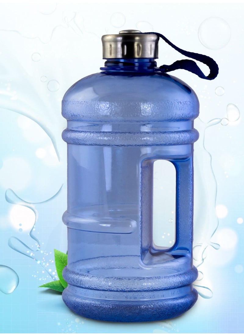 Home 2.2L Water Bottle 75oz Half Gallon Capacity Leakproof BPA Free Odorless Material Solid Jug Daily Hydration Gym Fitness Athletic Gear Sports Water Bottle for Camping Hiking Outdoor  - Image 1