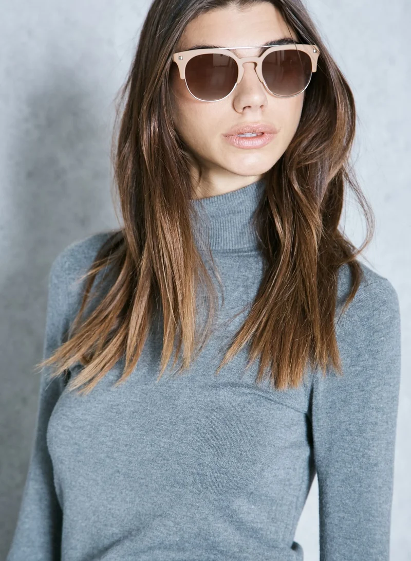 CALVIN KLEIN Metal Bridge Sunglassess