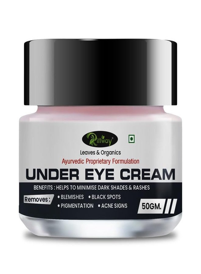 INLAZER Under Eye Cream,dark circles removal,dark circles cream,Remove Dark Circles, Wrinkles and Fine lines for Women & Men All Herbal Ingredients, Dark Circle Cream/Anti-Ageing Eye Cream - Image 1