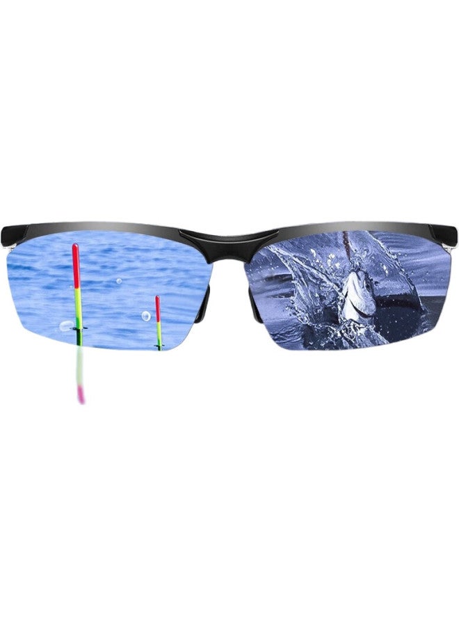 CAPONI Fishing Polarized Sunglasses For Watching Fishing Floats, Uv Protection, Driving Sunglasses For Men, Day And Night Dual-Use High Definition - Image 1