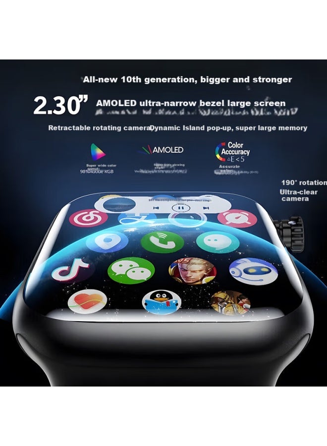 Palmhang Huaqiangbei S10 Ultra 5th Generation Top Configuration, Cellular Version, Sim Card Slot, 5g All-network Smart Watch, Iwatch, High-definition Dynamic Island, Sports, Suitable For Primary School Students, Middle School Students, Adults And General Use - Image 2