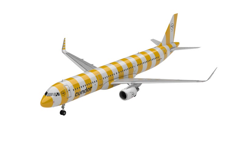 Revell 03788 Airbus A321-200 Condor 1:144 Scale Unbuilt/Unpainted Plastic Model Kit - Image 2