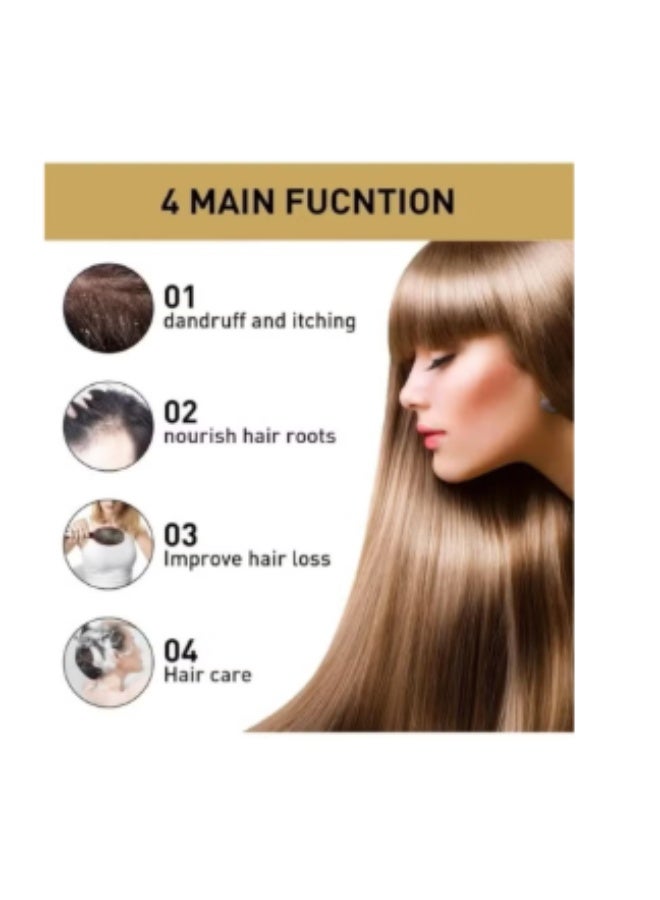 MAX FIT Japanese Sakura shampoo 3PES (original) for hair growth, preventing hair loss and removing dandruff, lotion to moisturize and soften and skin glasses 300 ml - Image 3