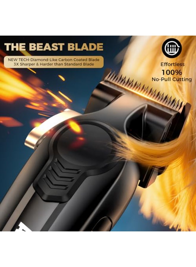 ATVOXIS Hair Clippers for Men Professional Barber Clippers and Trimmers Set Cordless Hair Clippers Hair Cutting Kit Barber Kit Haircut Kit Maquina para Cortar Pelo De Hombre - Image 3