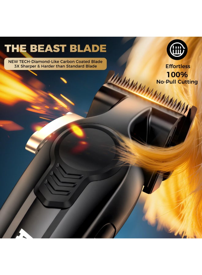 ATVOXIS Hair Clippers for Men Professional Barber Clippers and Trimmers Set Cordless Hair Clippers Hair Cutting Kit Barber Kit Haircut Kit Maquina para Cortar Pelo De Hombre - Image 4