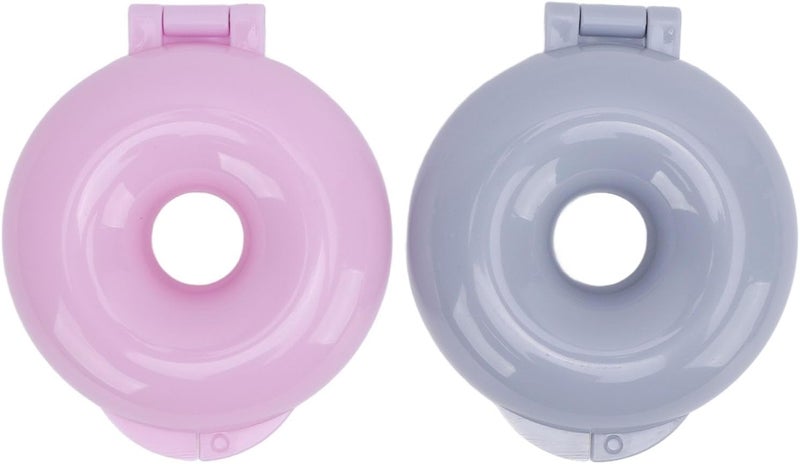 Eujgoov Versatile ABS Donut Baking Pan for Bagel Bread, Easy Demolding Baking Tray for Home Bakers, 2PCS, Nonstick - Image 4