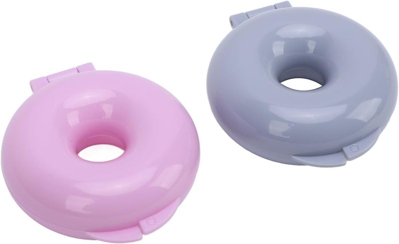 Eujgoov Versatile ABS Donut Baking Pan for Bagel Bread, Easy Demolding Baking Tray for Home Bakers, 2PCS, Nonstick - Image 3